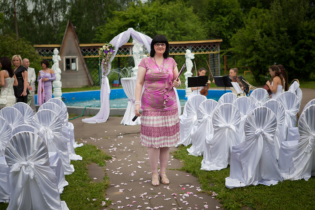 Выездная церемония и свадьба 06.06.2012