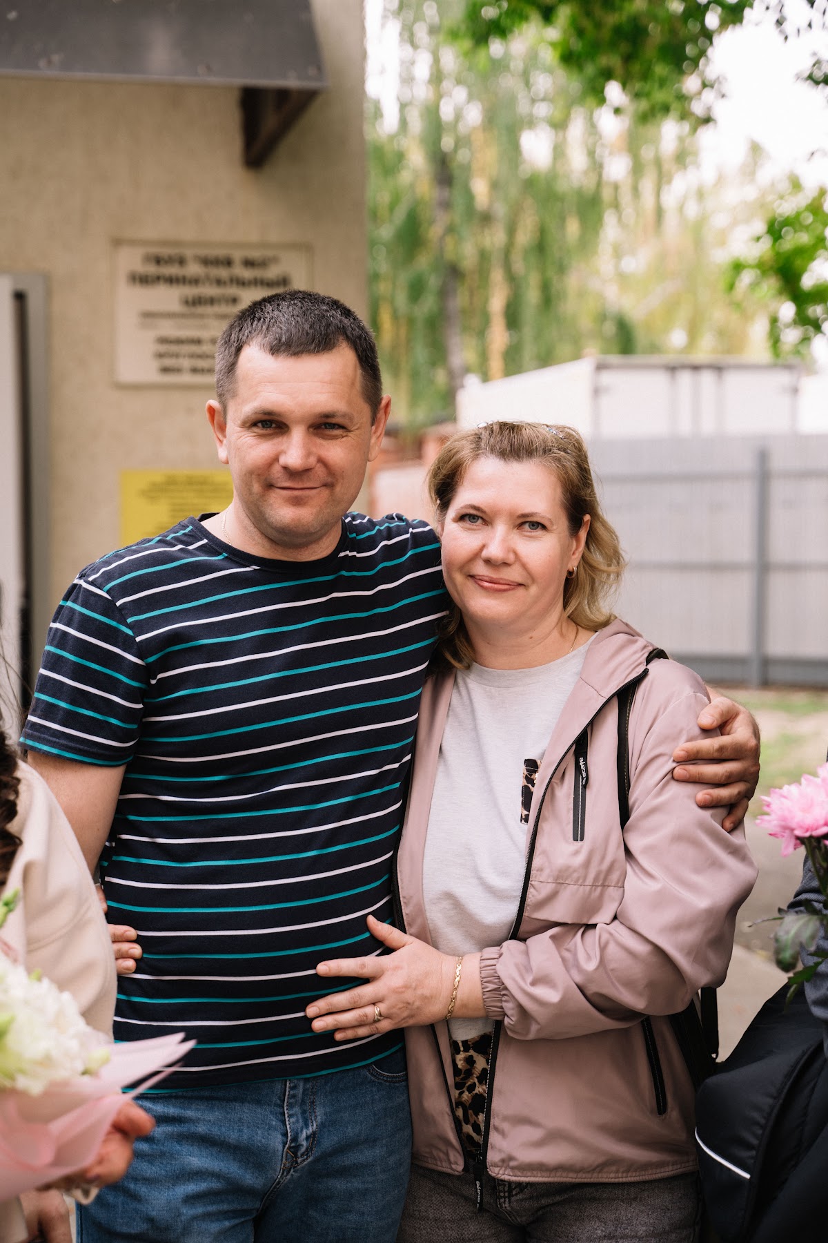 Фотосессия выписки малышки