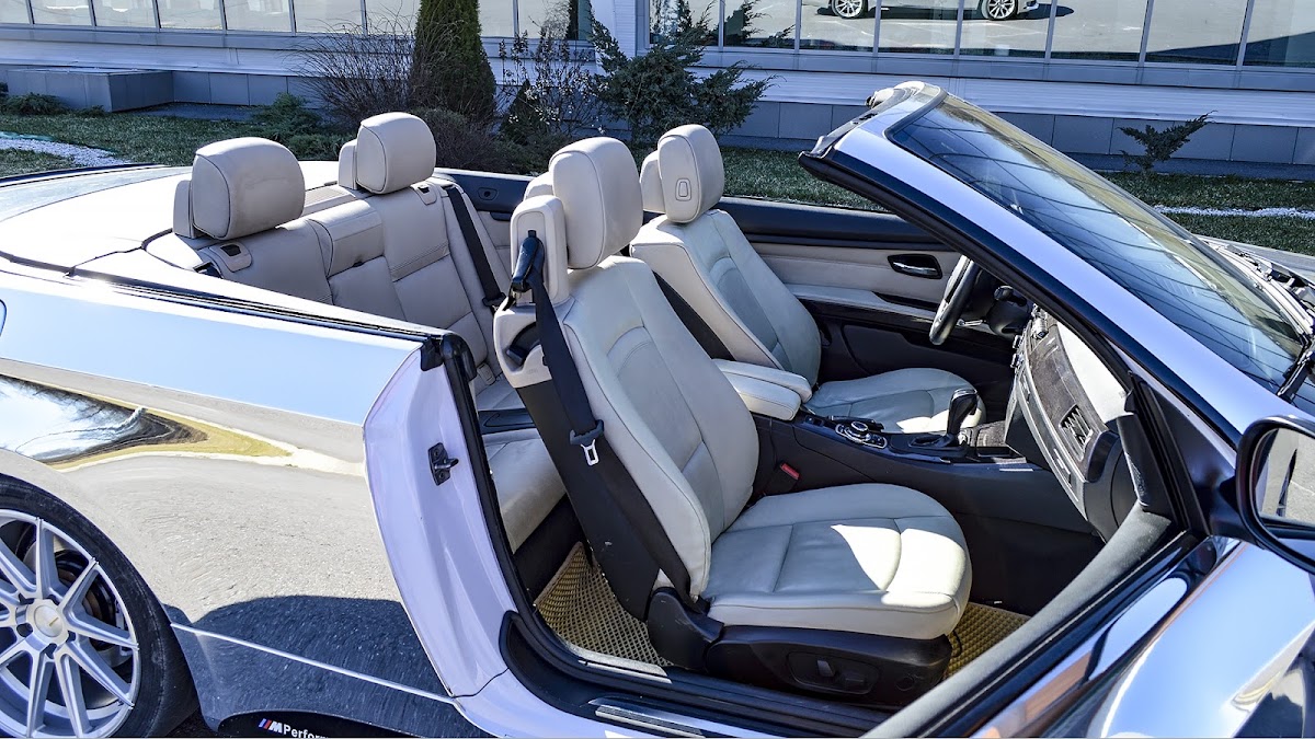 Хромированный кабриолет BMW