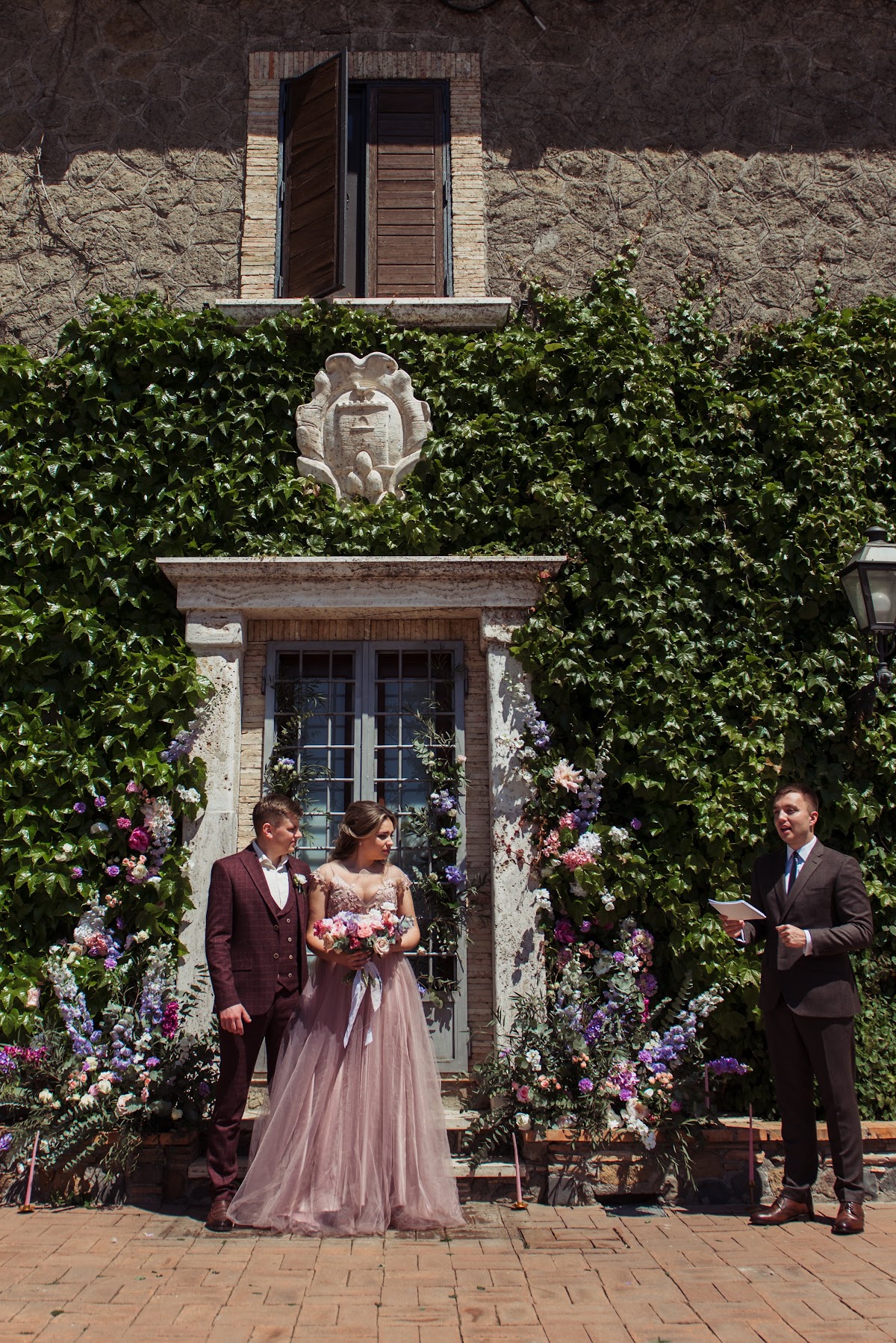 Italy. Wedding day
