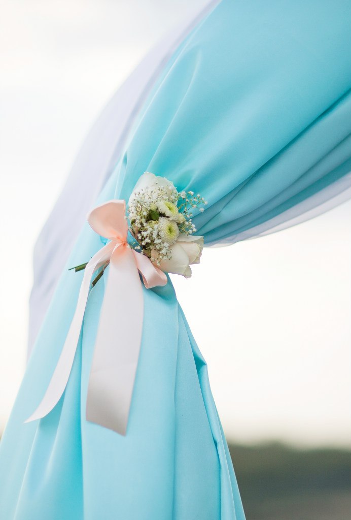 Свадьба в цвете Tiffany