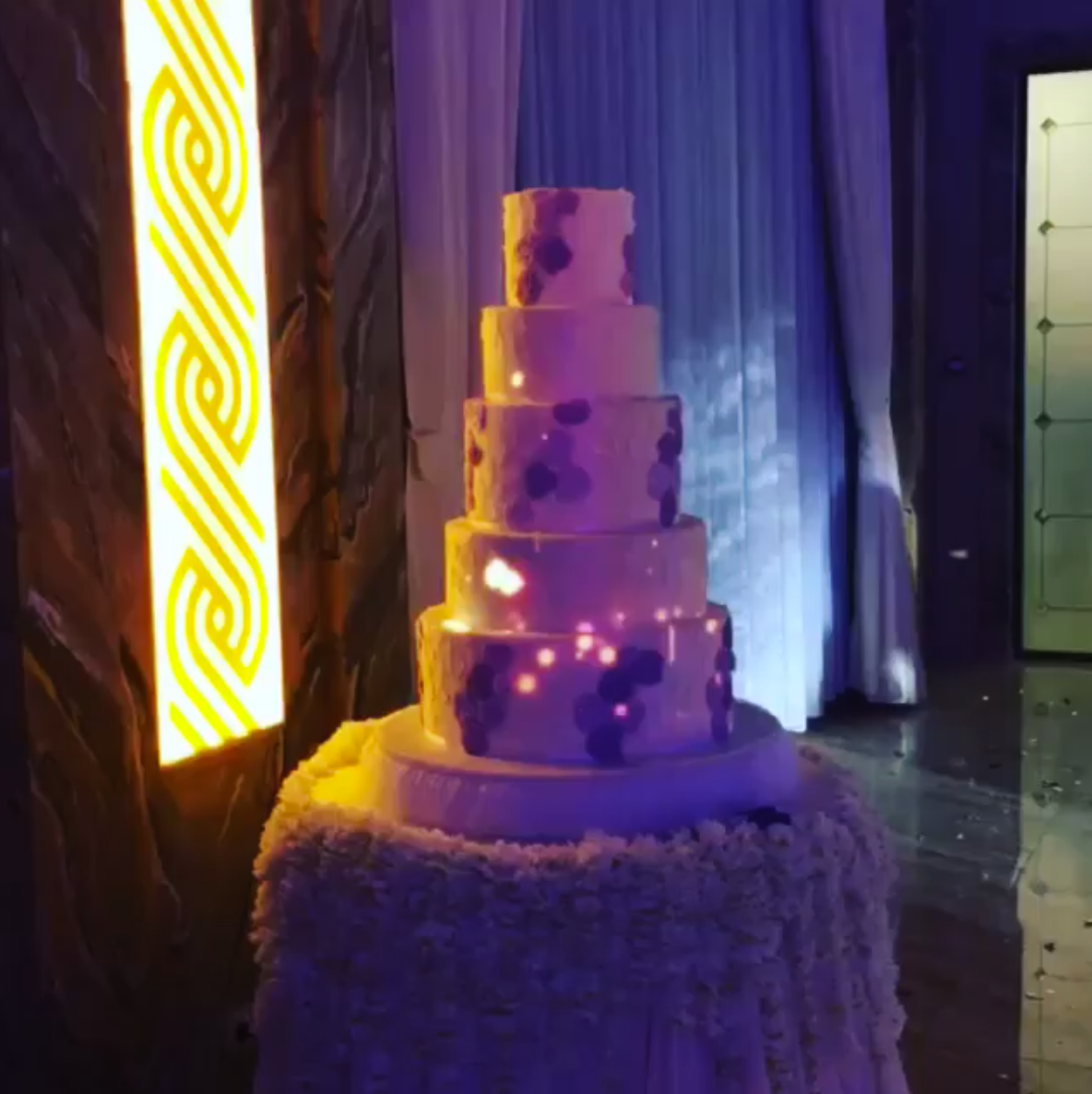 3D Mapping Свадебного Торта