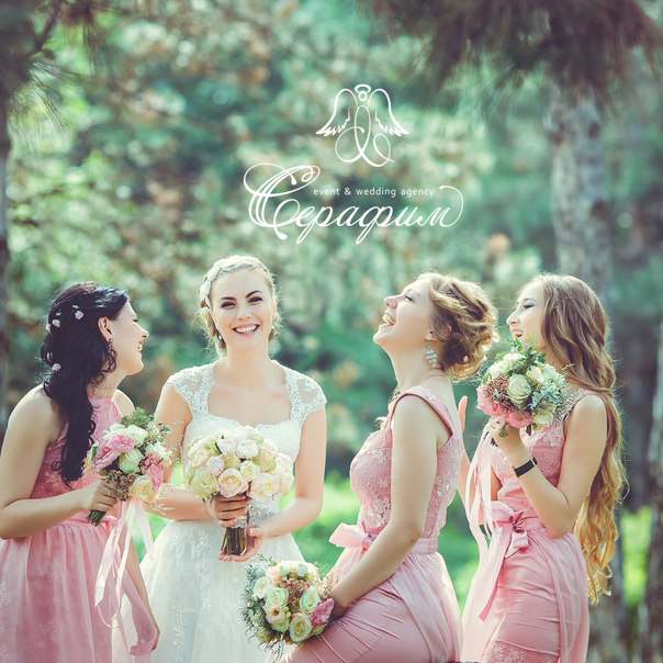 Rose and white wedding