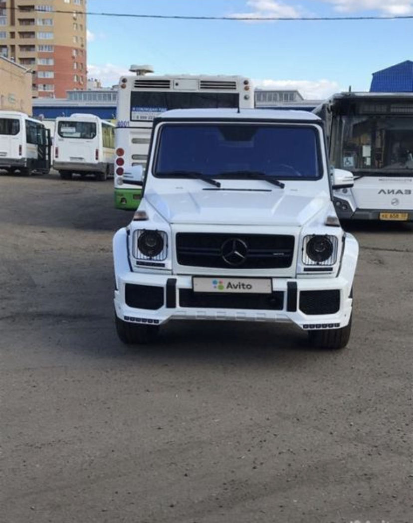 Mercedes-Benz Gelentvagen Белый — кадр 3 из 5