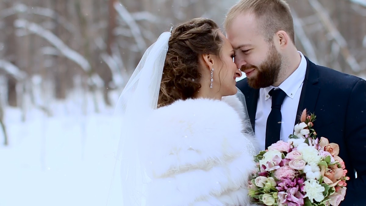 Свадьба зимой!