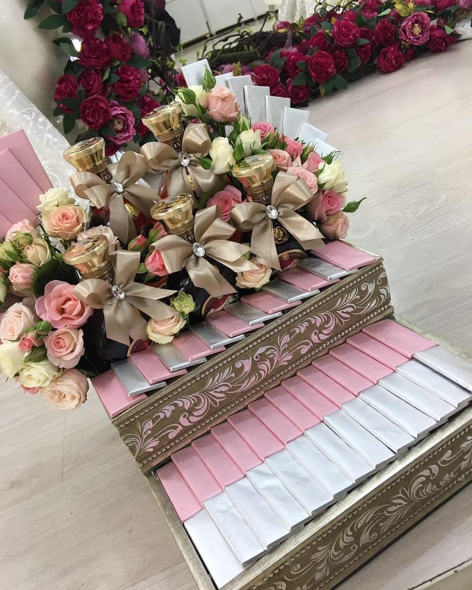 свадебные корзинки