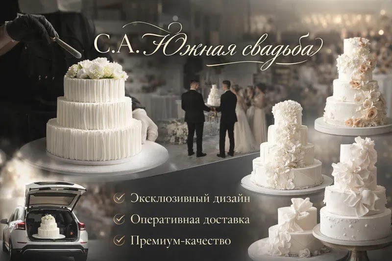 Свадьба под ключ, все включено