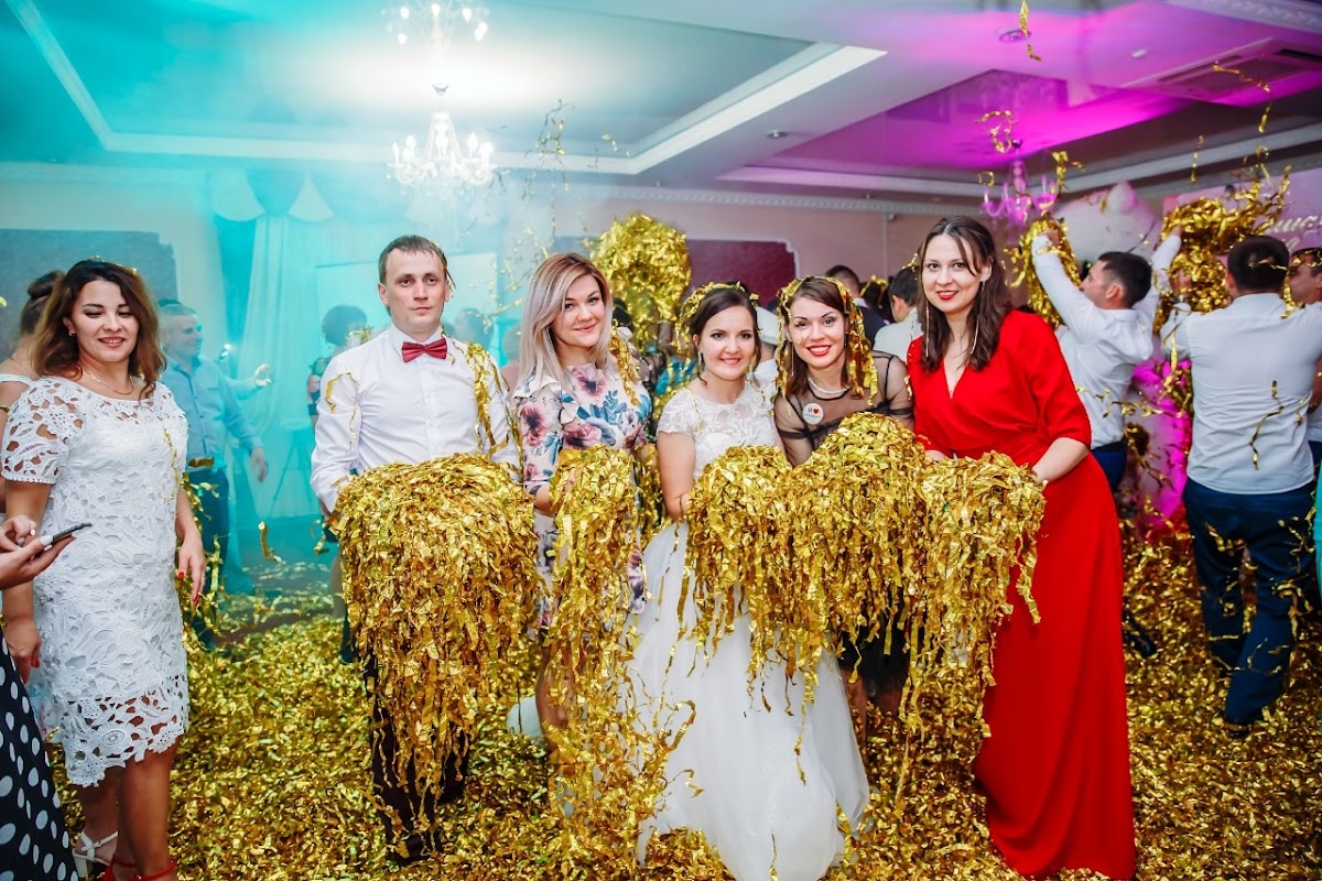 Фольга -шоу. "Silver party " и "Golden show"
