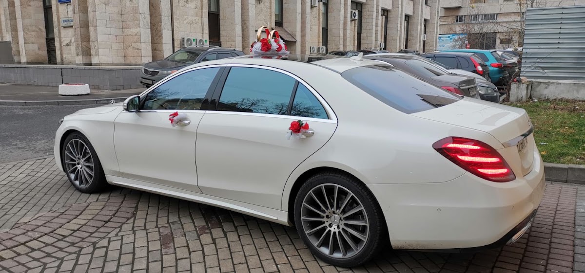 Mercedes Benz S500 AMG рестайлинг гос.N 216