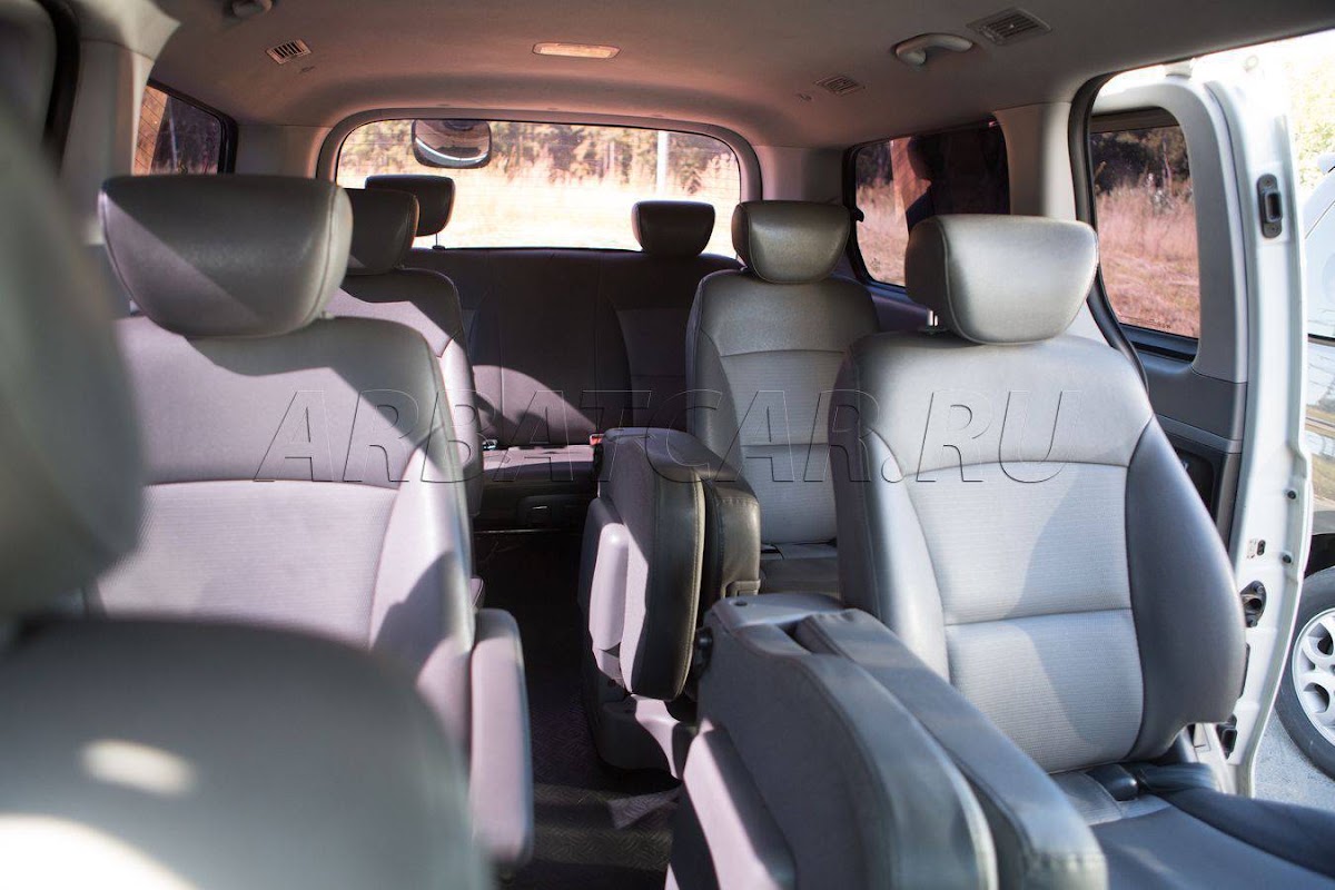 Hyundai Grand Starex белый, 10 мест — кадр 4 из 6