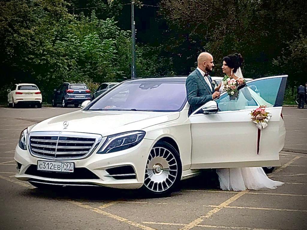 Mercedes Benz S500 Long W222 AMG гос.N312