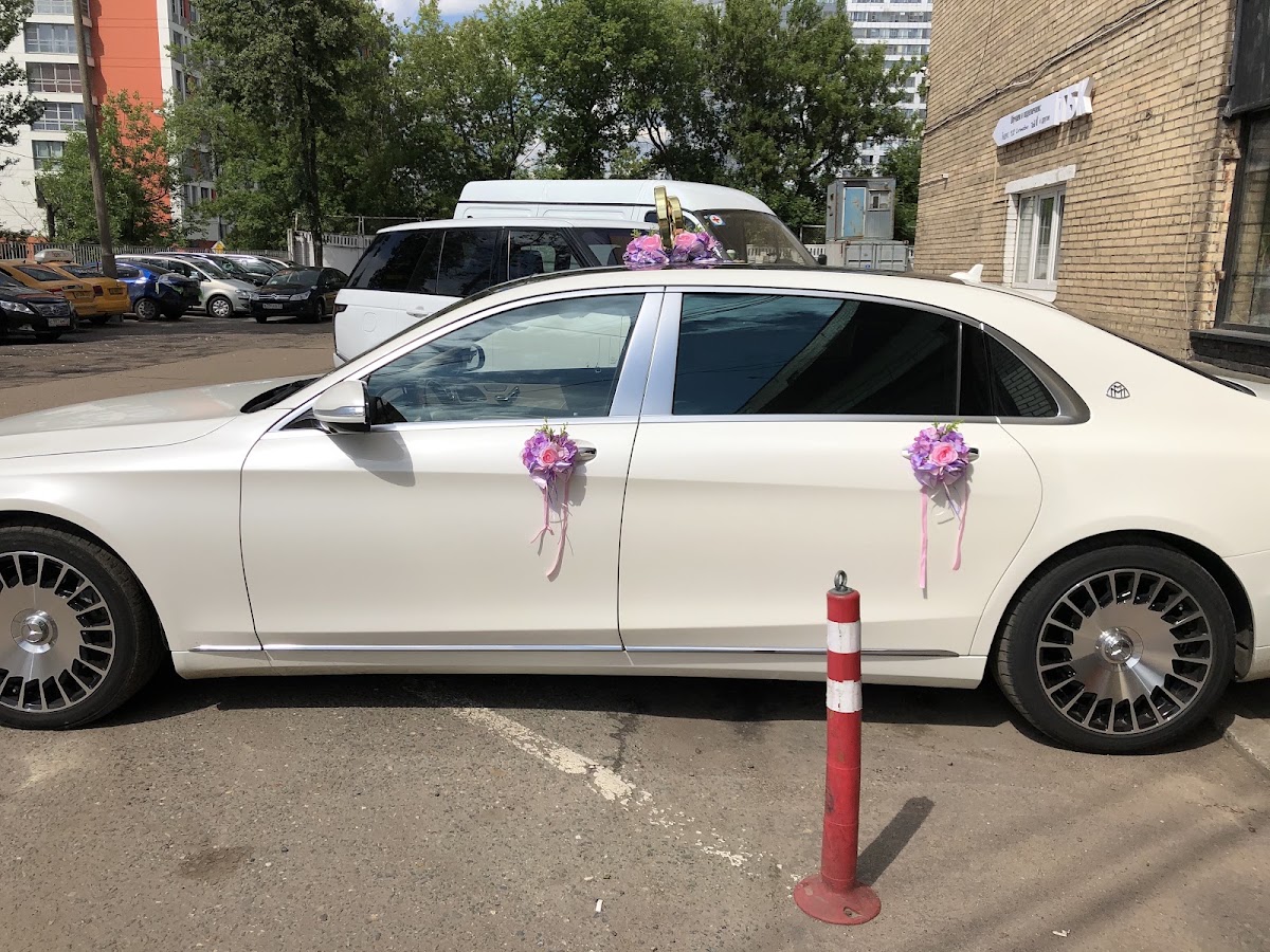 Аренда Maybach\  Прокат Мерседес Майбах на свадьбу белый — кадр 5 из 7