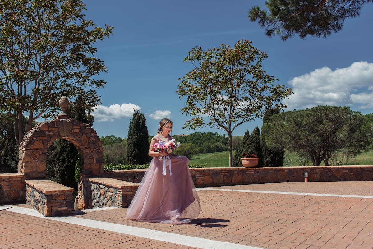 Italy. Wedding day