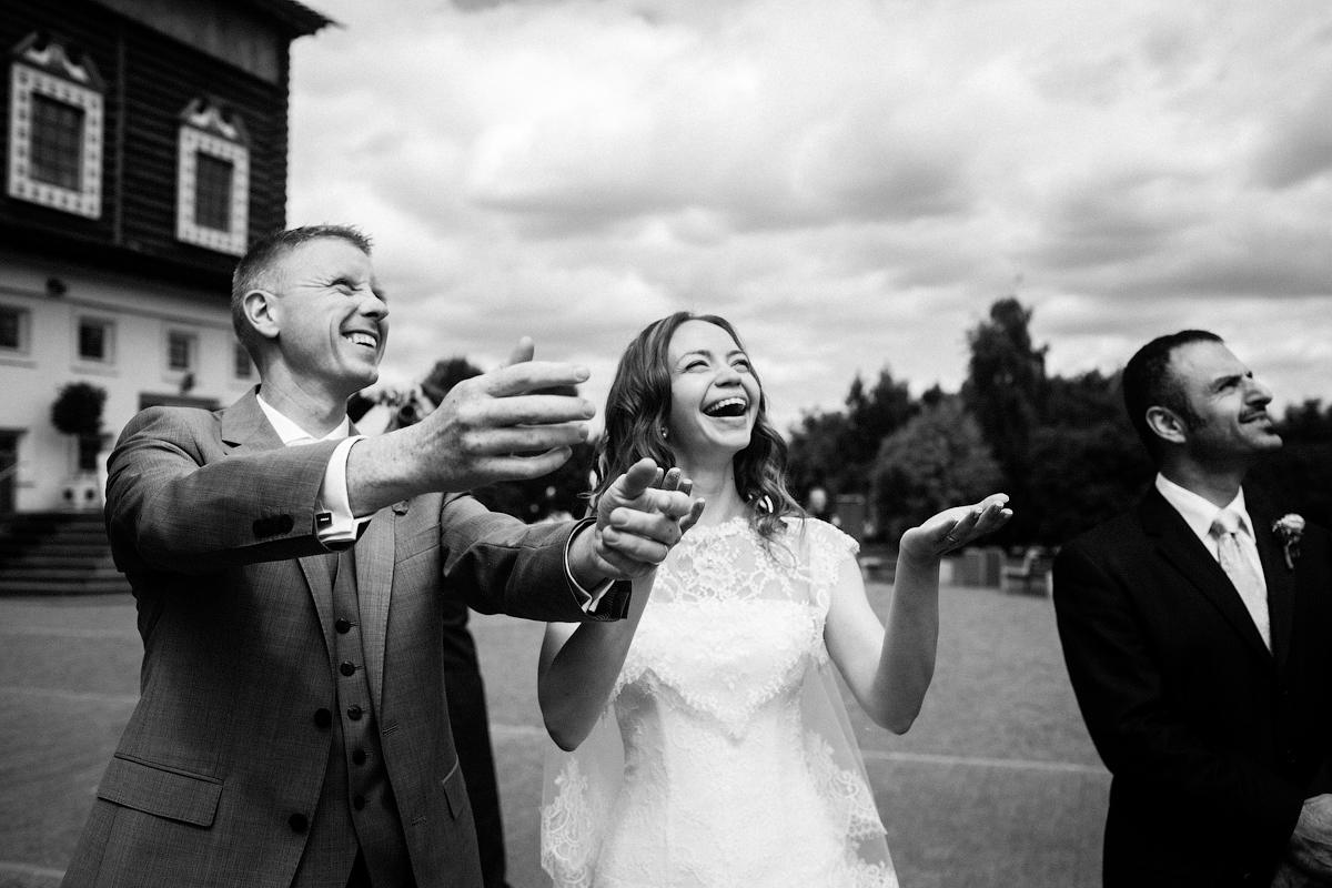 Катя и Энсли. English wedding. Шоумен Сергей Калашников. Фото Екатерина Романова