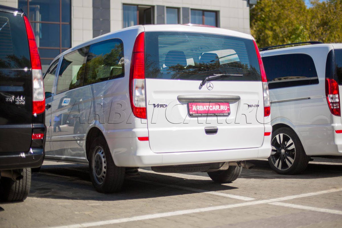 Mercedes Vito белый на светлом салоне — кадр 3 из 4