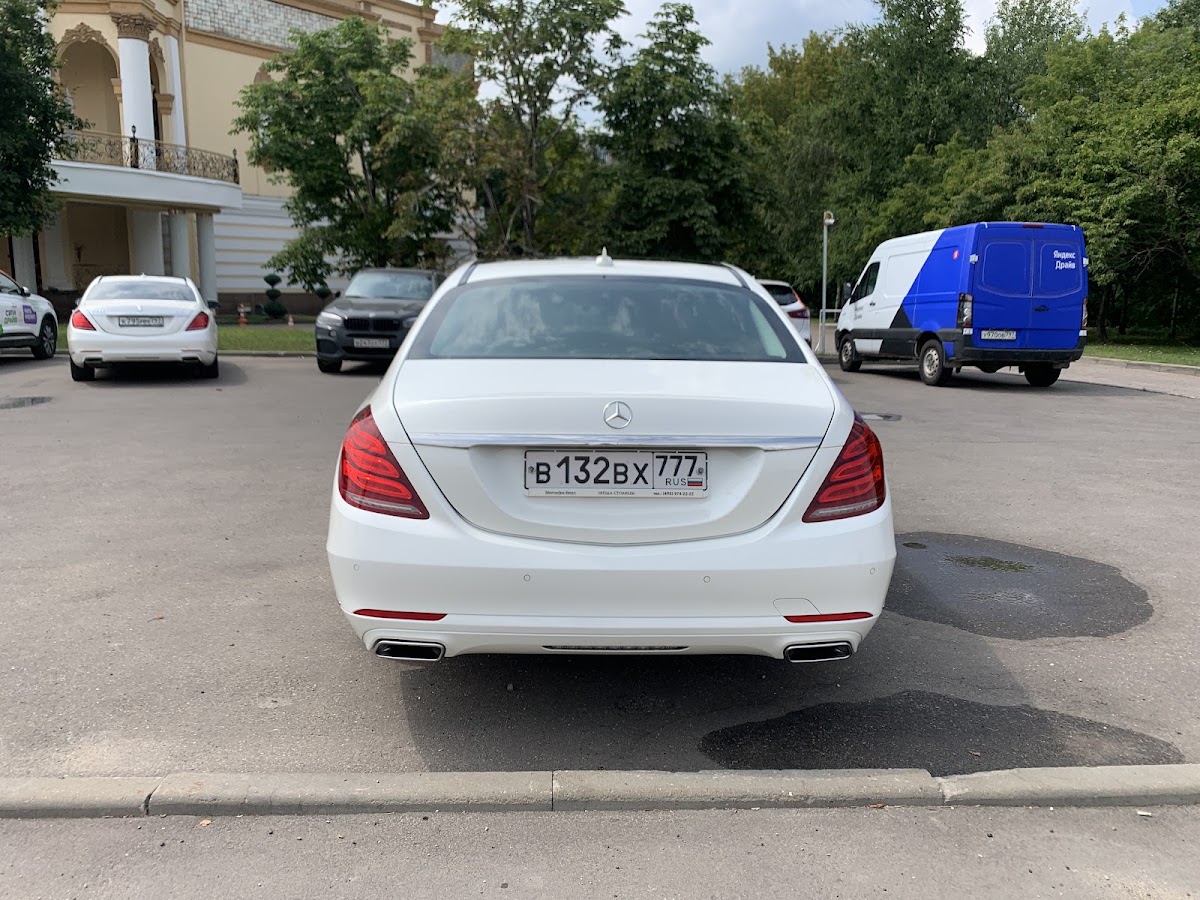 Мерседес S500(w222) гос.N132