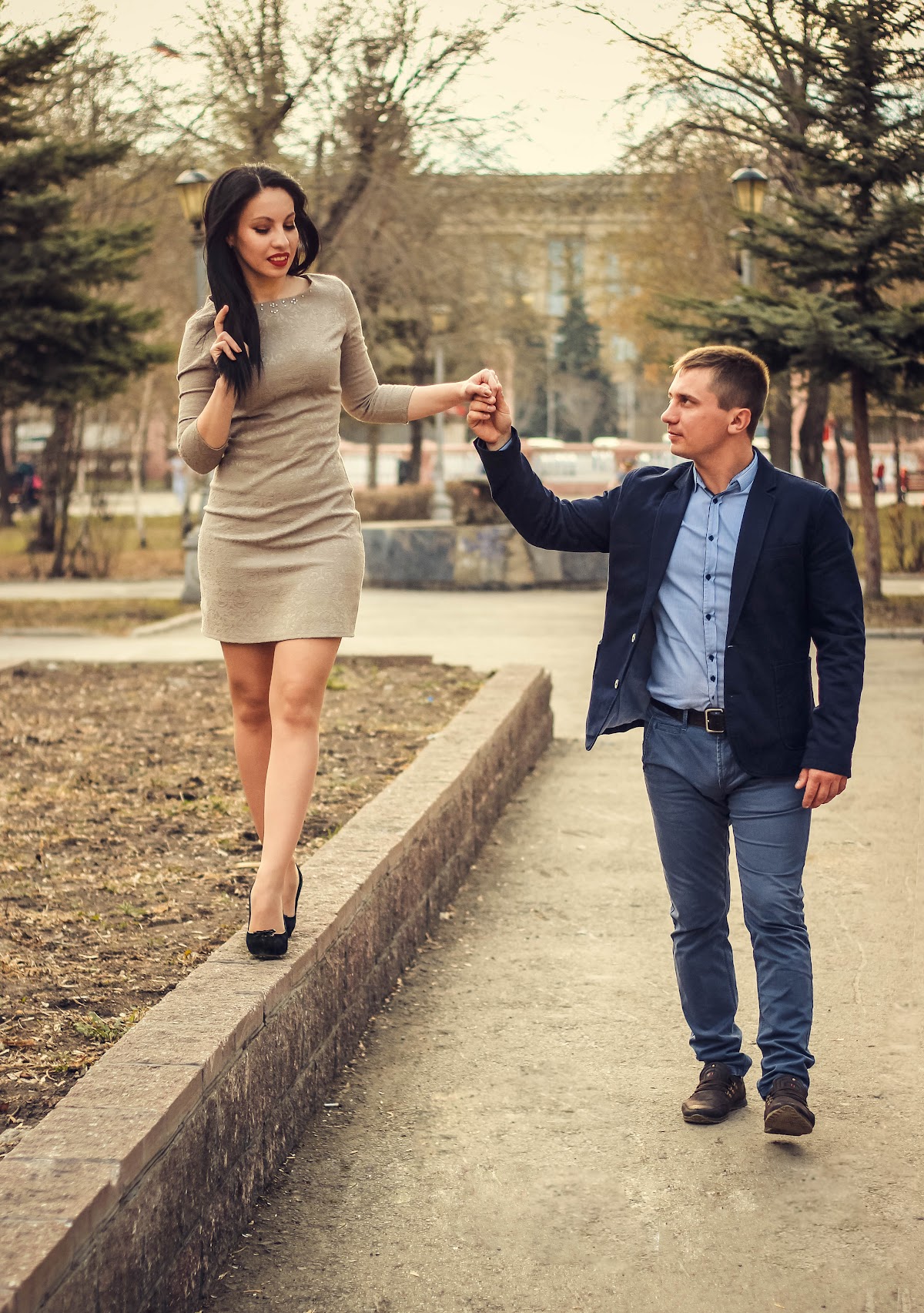 Весенние Лилия и Алексей