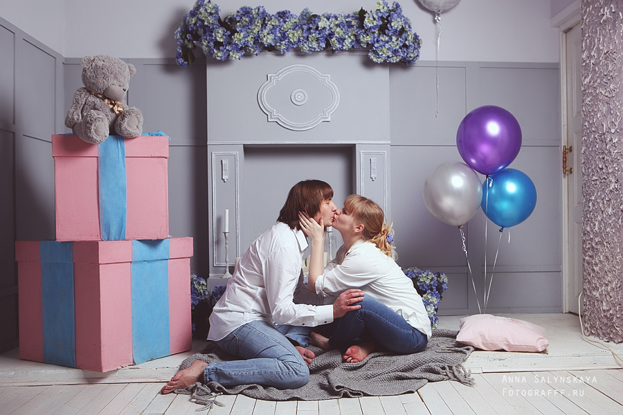 Ира и Айрат. Свадебная фотосессия в студии2