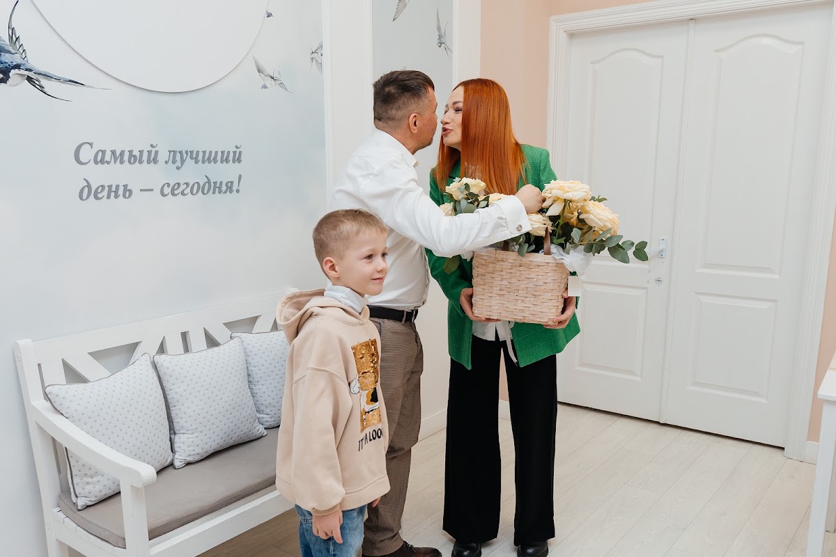 Портфолио: Выписка из роддома