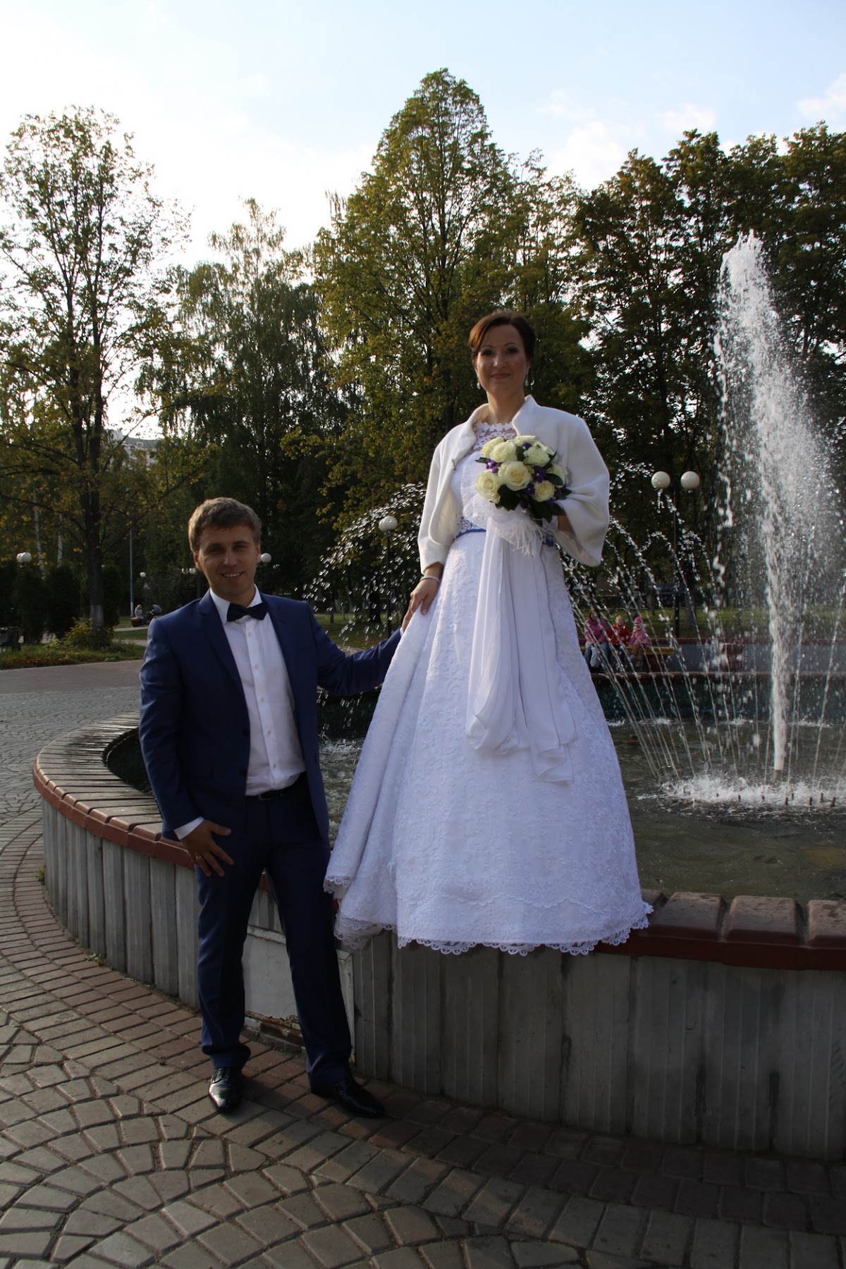 Прогулка молодых