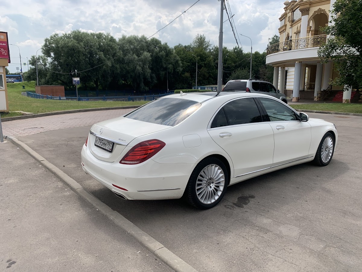 Мерседес S500 Long(w222) гос.N795