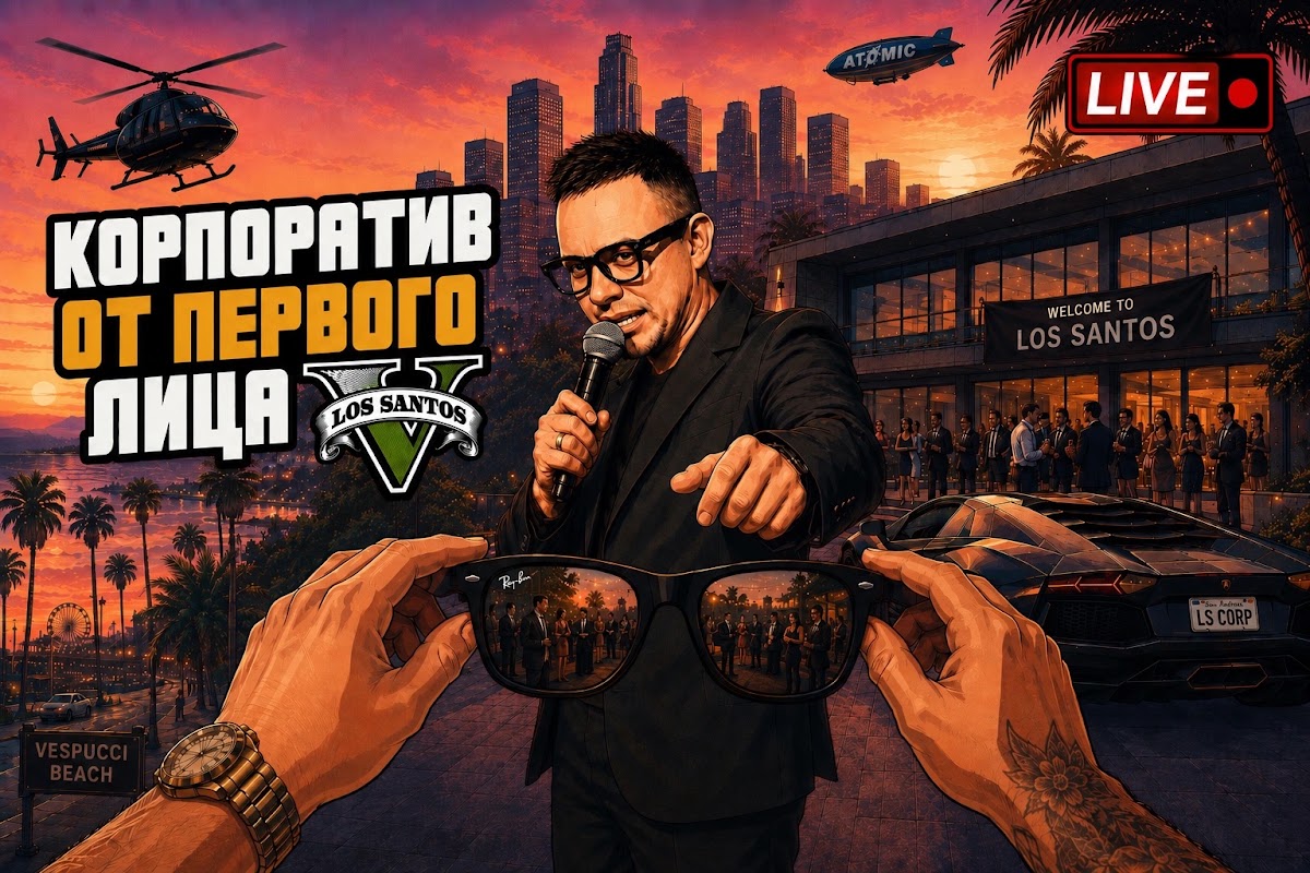 Портфолио: Корпоратив на Новый Год