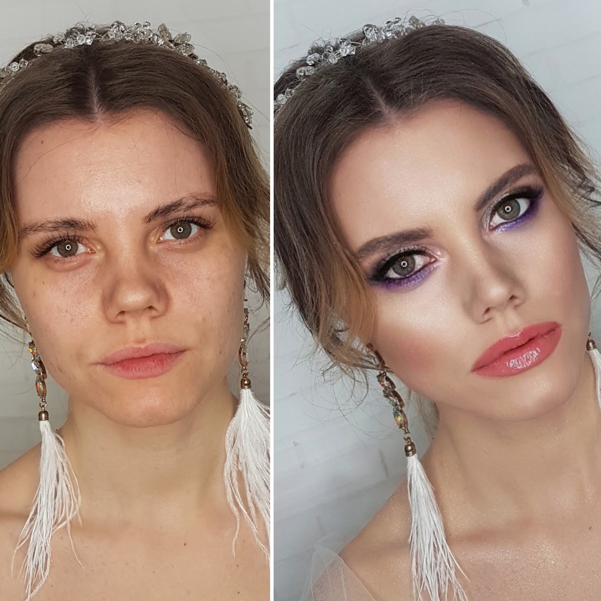 До и после