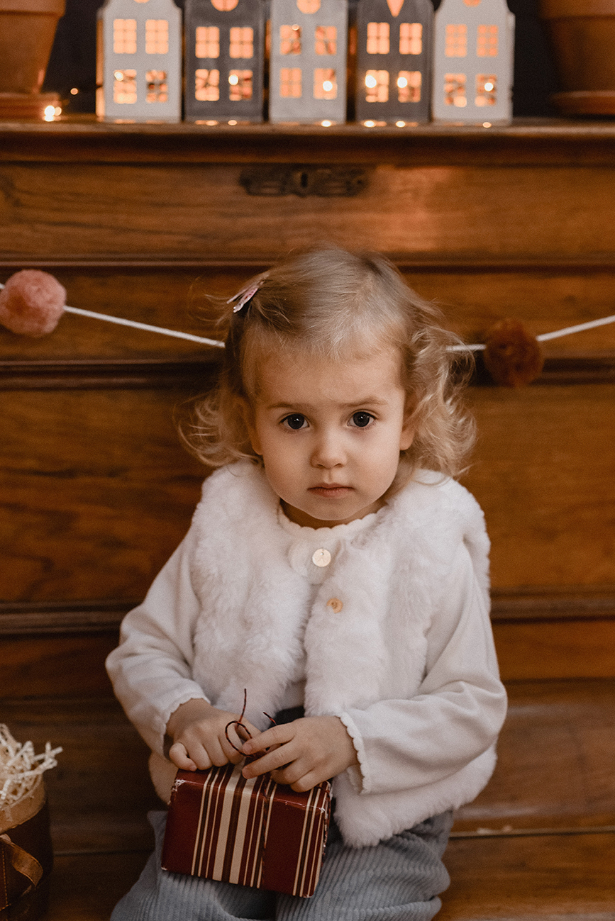 Семейная новогодняя фотосессия