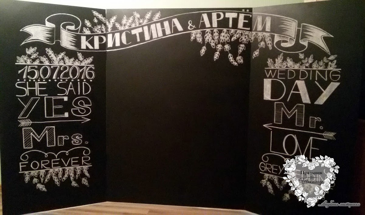 Мелованная доска / Грифельная доска