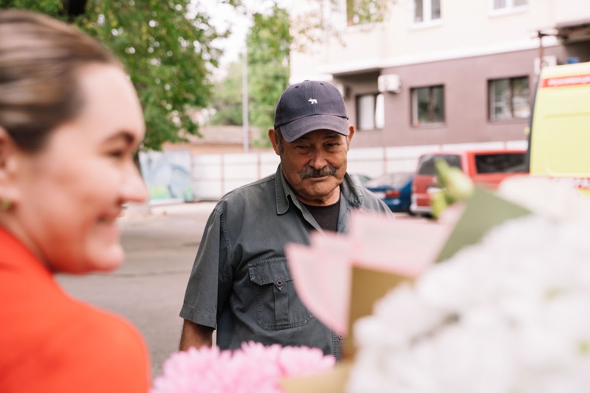 Фотосессия выписки малышки