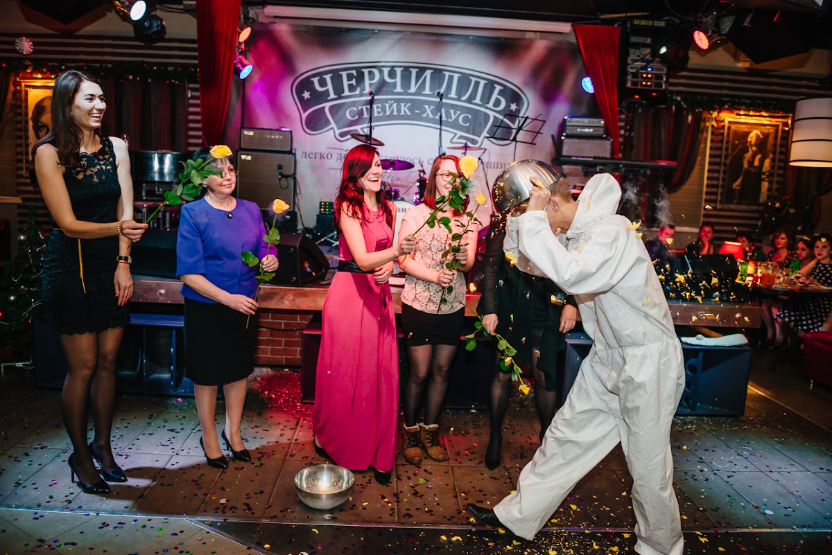 КриоШоу Андрея Болдырева 17.12.2015 в арт-клубе "Черчилль"