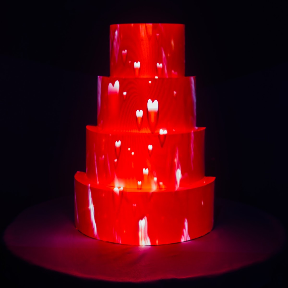 3D Mapping Свадебного Торта