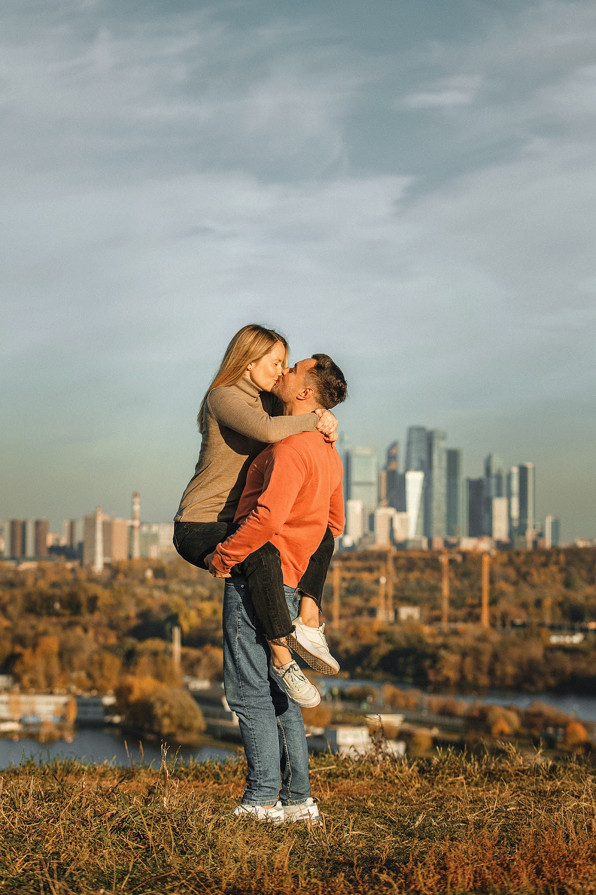 Семейная прогулка по Крылатским холмам.