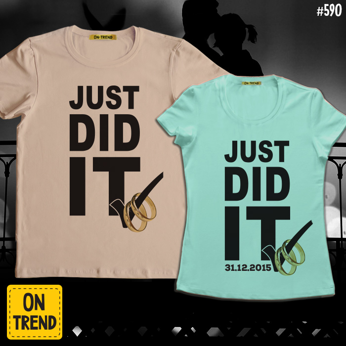 Свадебные футболки от компании «On-Trend»