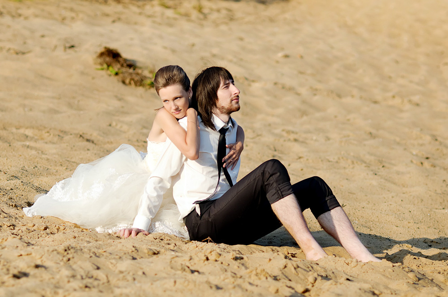 Александр и Анна. Trash the dress