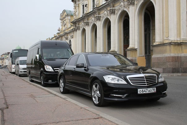 Mercedes S-221 Lux long restyling