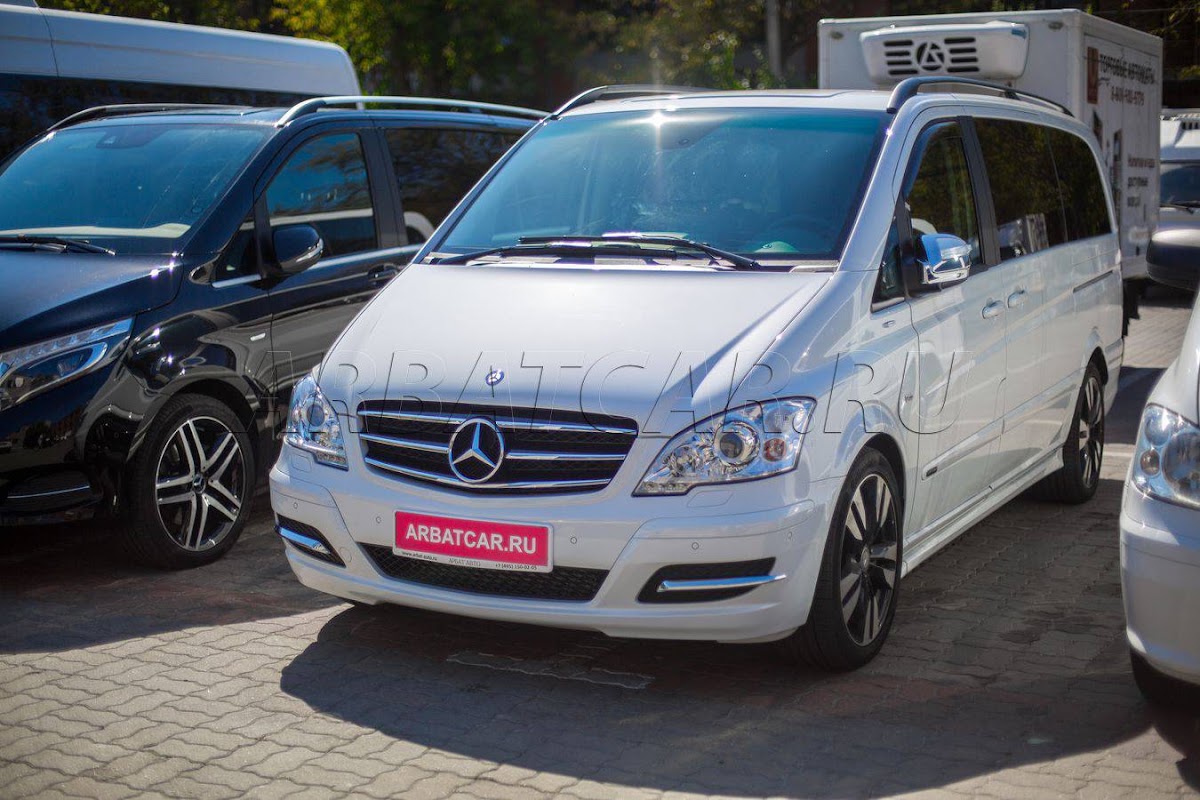 Mercedes Viano (ВИАНО) белый — кадр 3 из 5