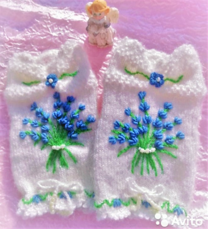 Митенки , перчатки, варежки .
