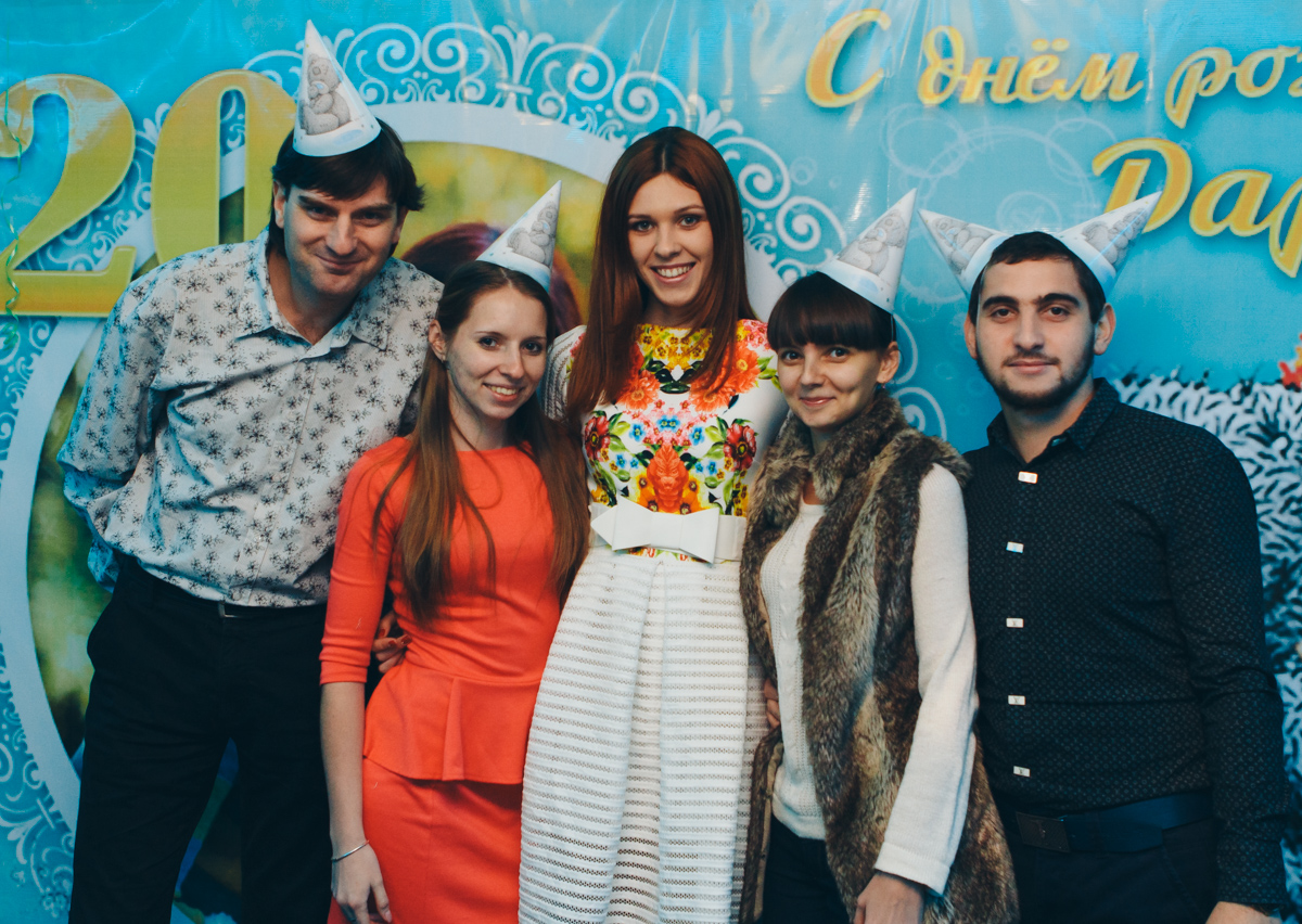 Юбилей 20 лет в стиле Me To You