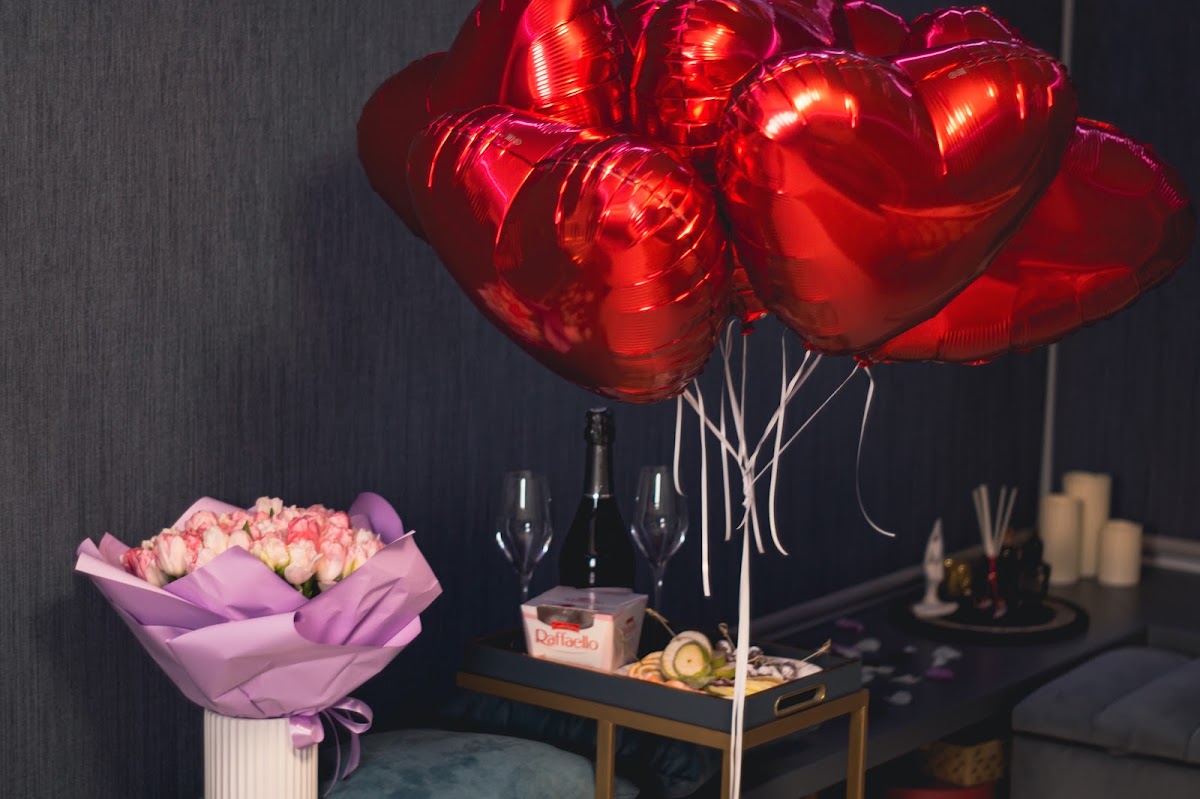 Вечернее свидание в Домике на крыше