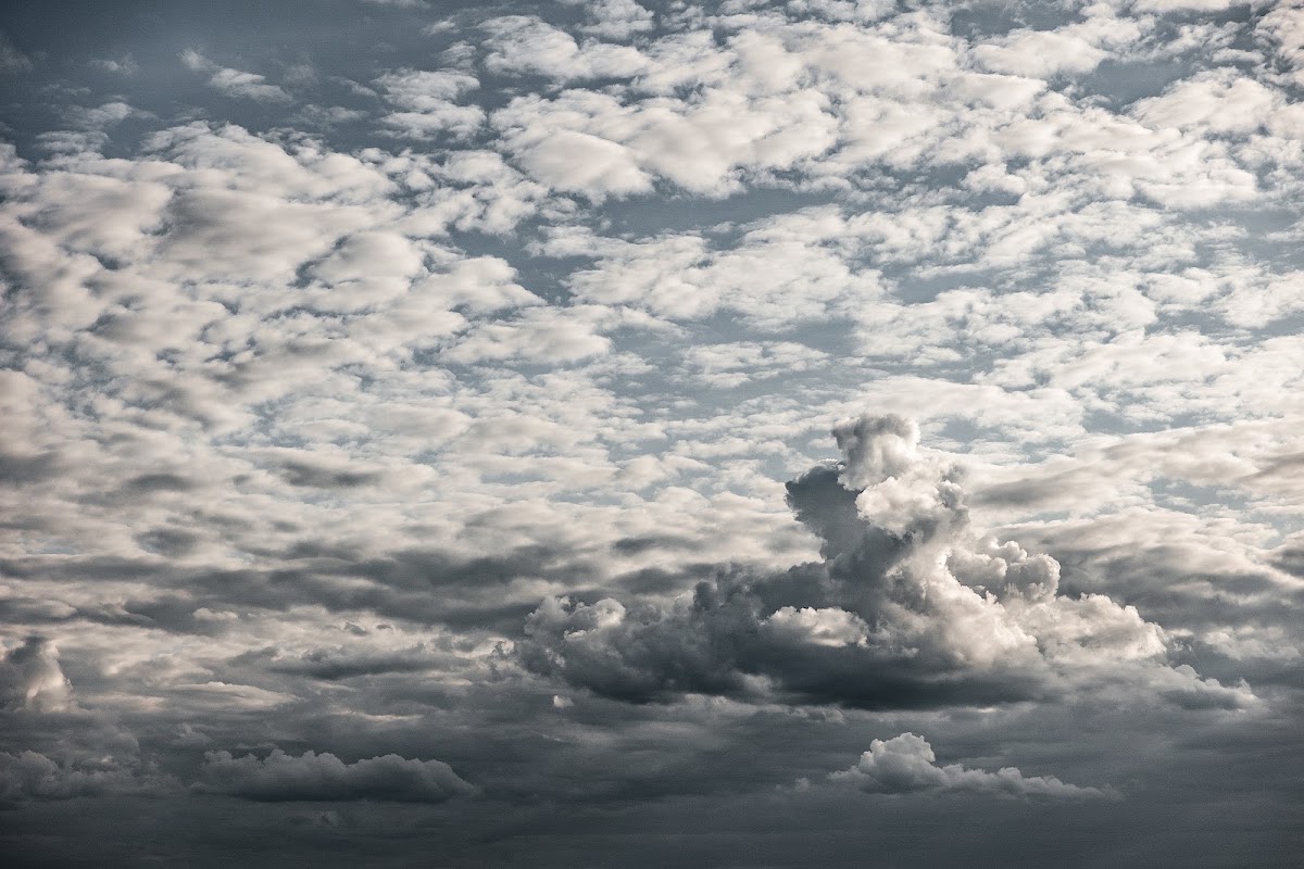Above the sky