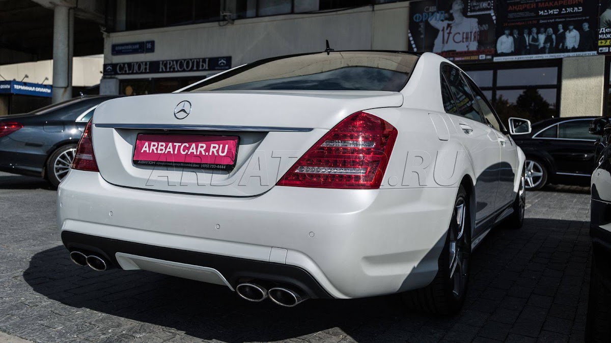 Mercedes S-class (w221) LONG рестайлинг — кадр 4 из 9