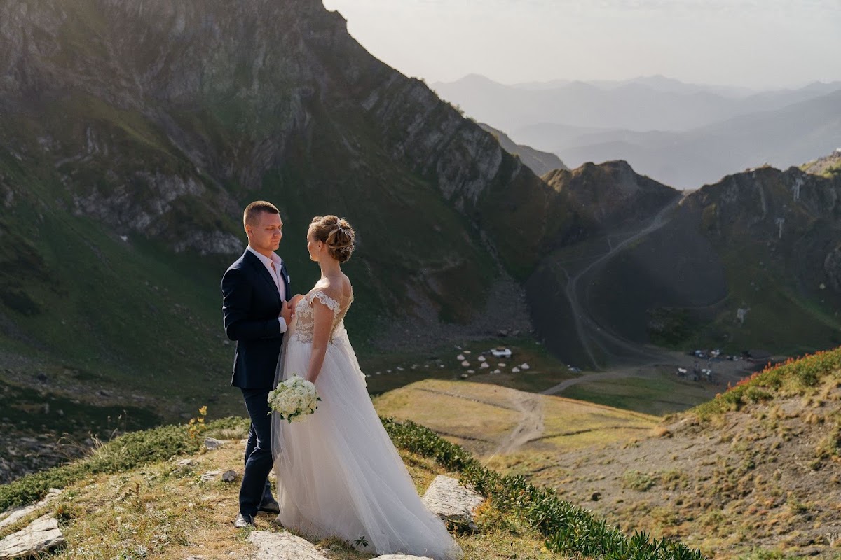 Прогулка в горах Марина и Александр