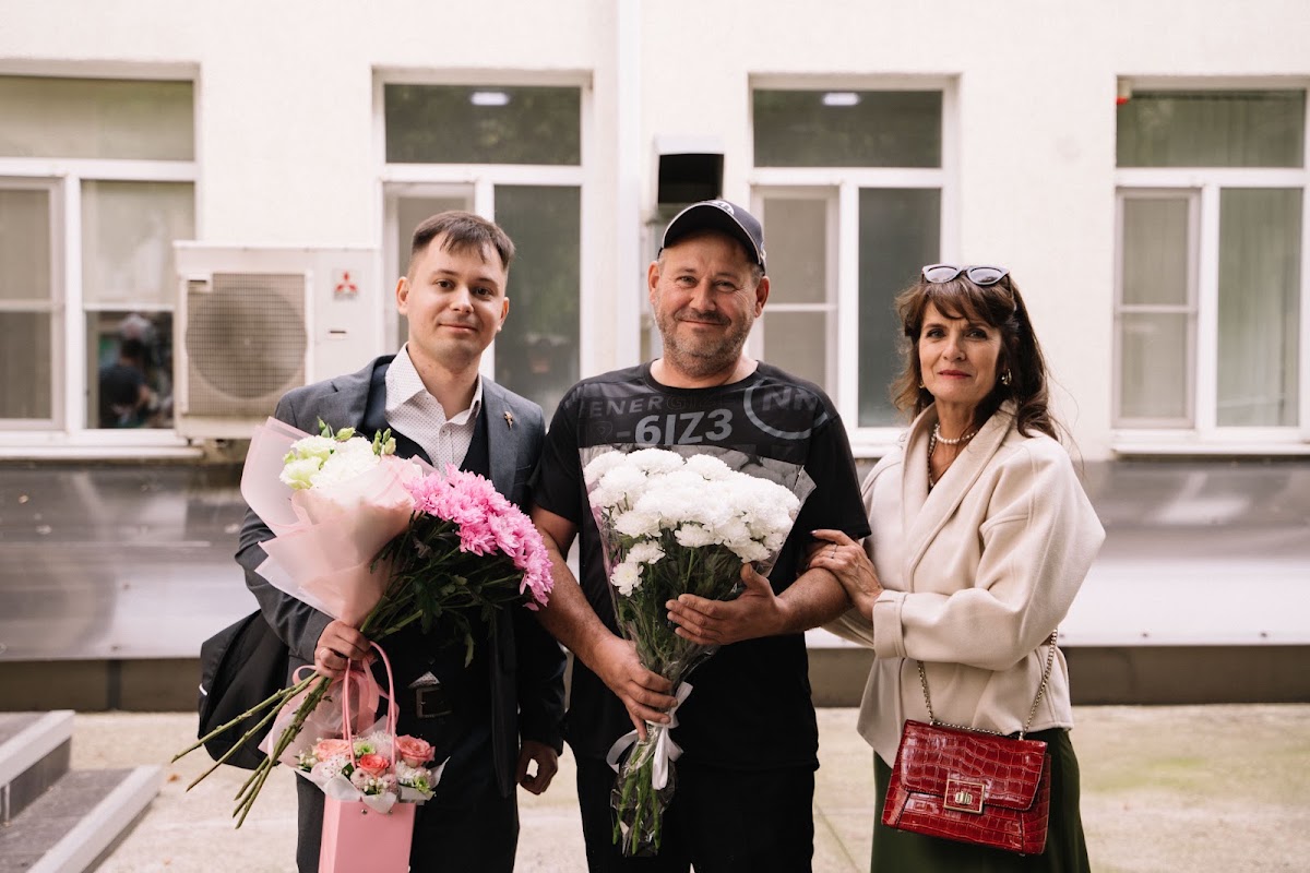 Фотосессия выписки малышки