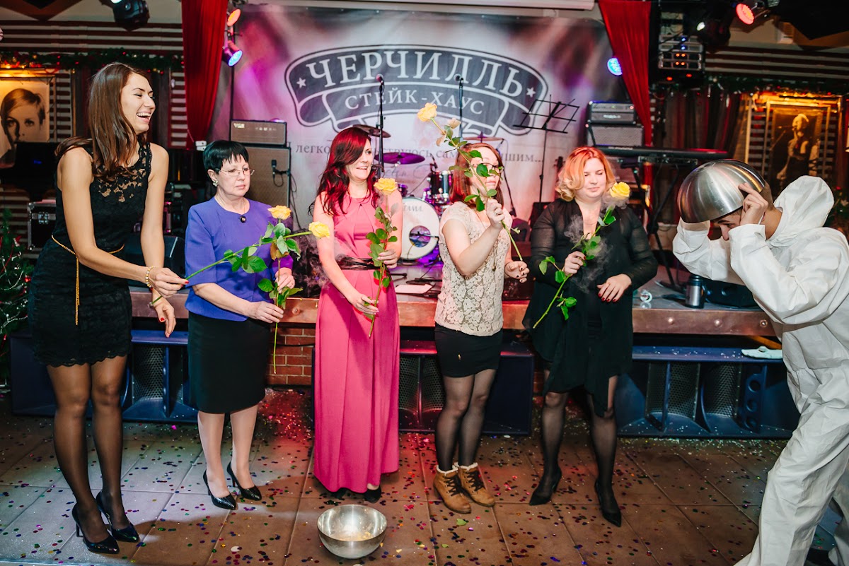 КриоШоу Андрея Болдырева 17.12.2015 в арт-клубе "Черчилль"