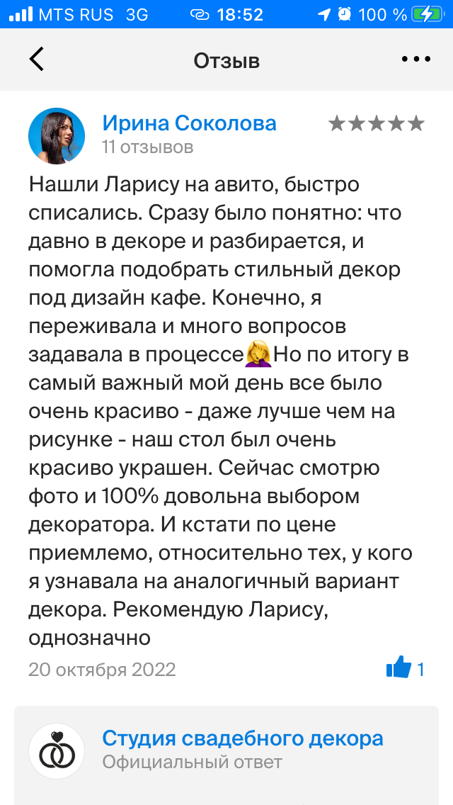 Отзывы