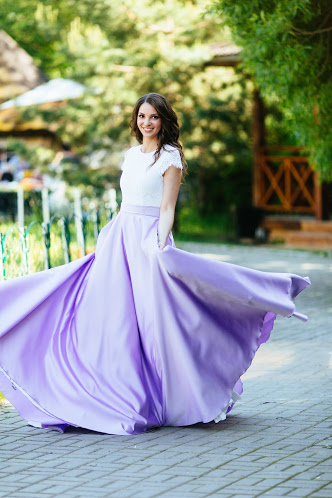 Лиловая свадьба Сергея и Дарьи