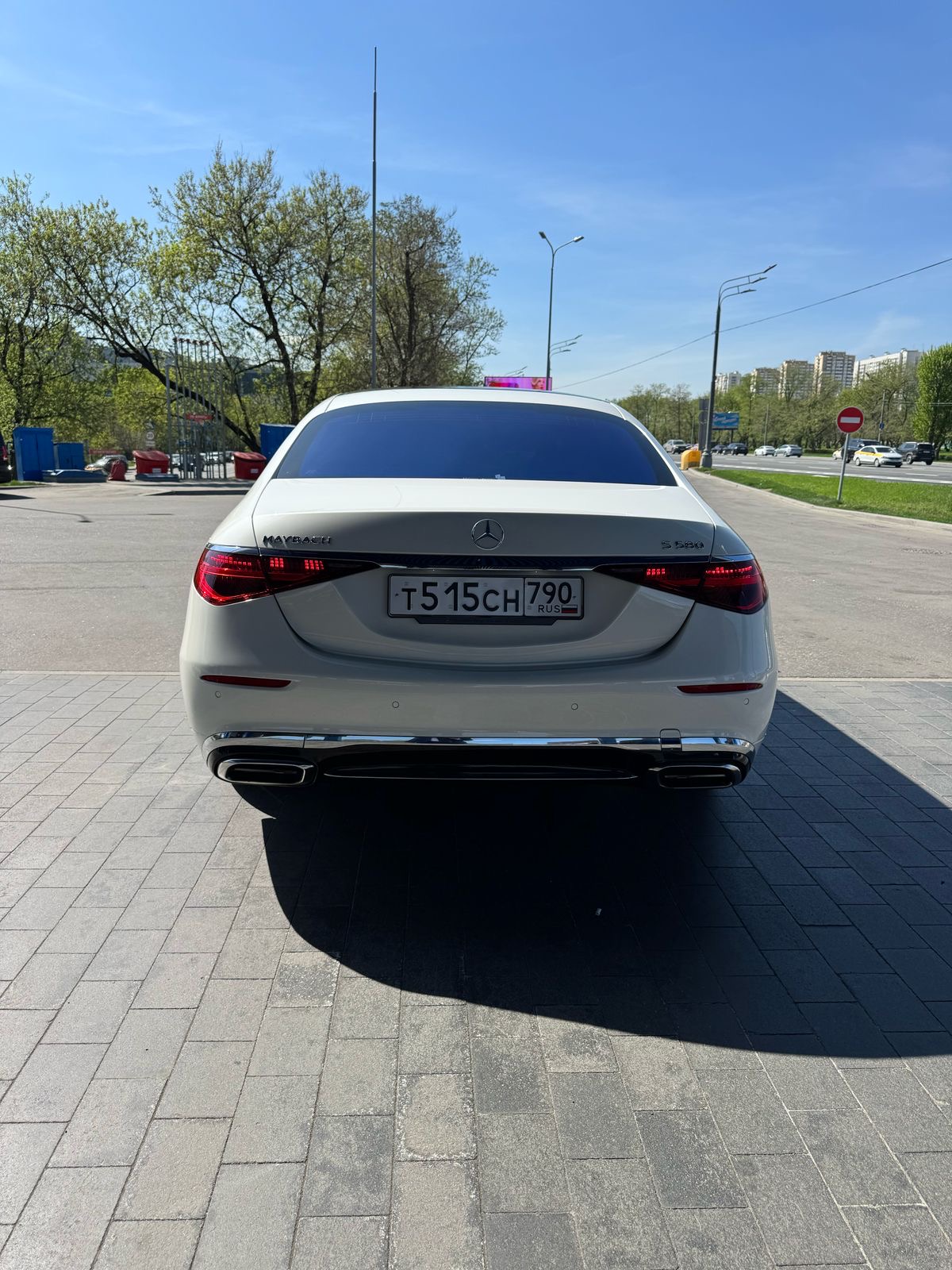 Мерседес Майбах (w223) гос.N515