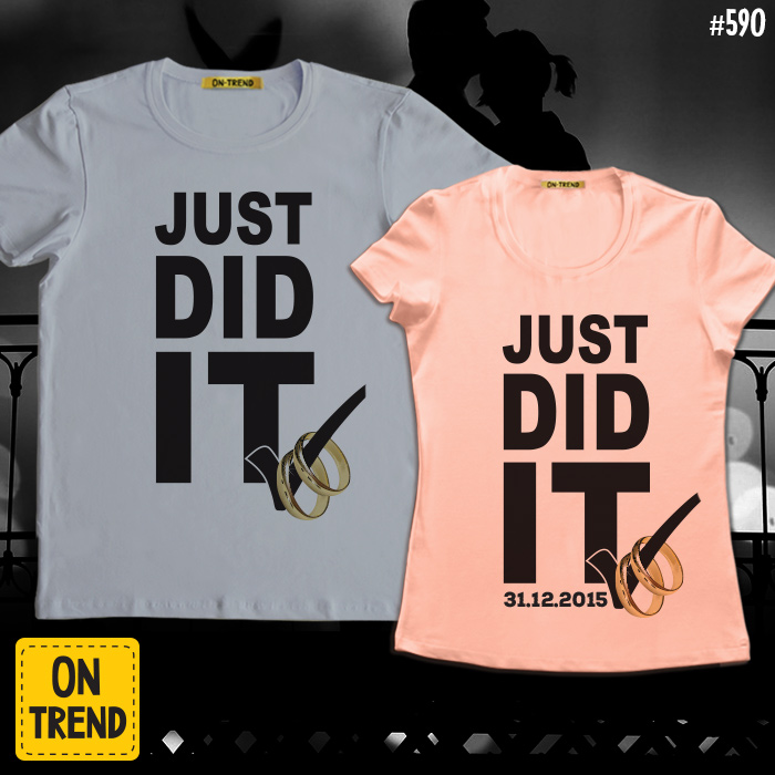 Свадебные футболки от компании «On-Trend»