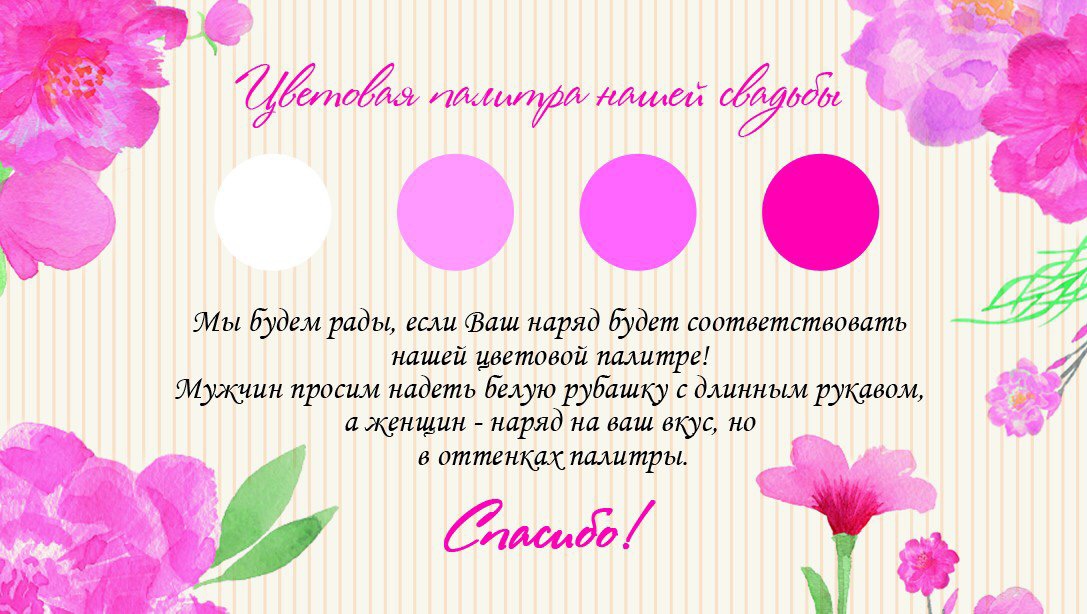 Свадебный отчёт